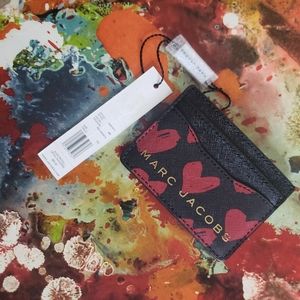 Marc Jacobs Heart Card Holder NWT